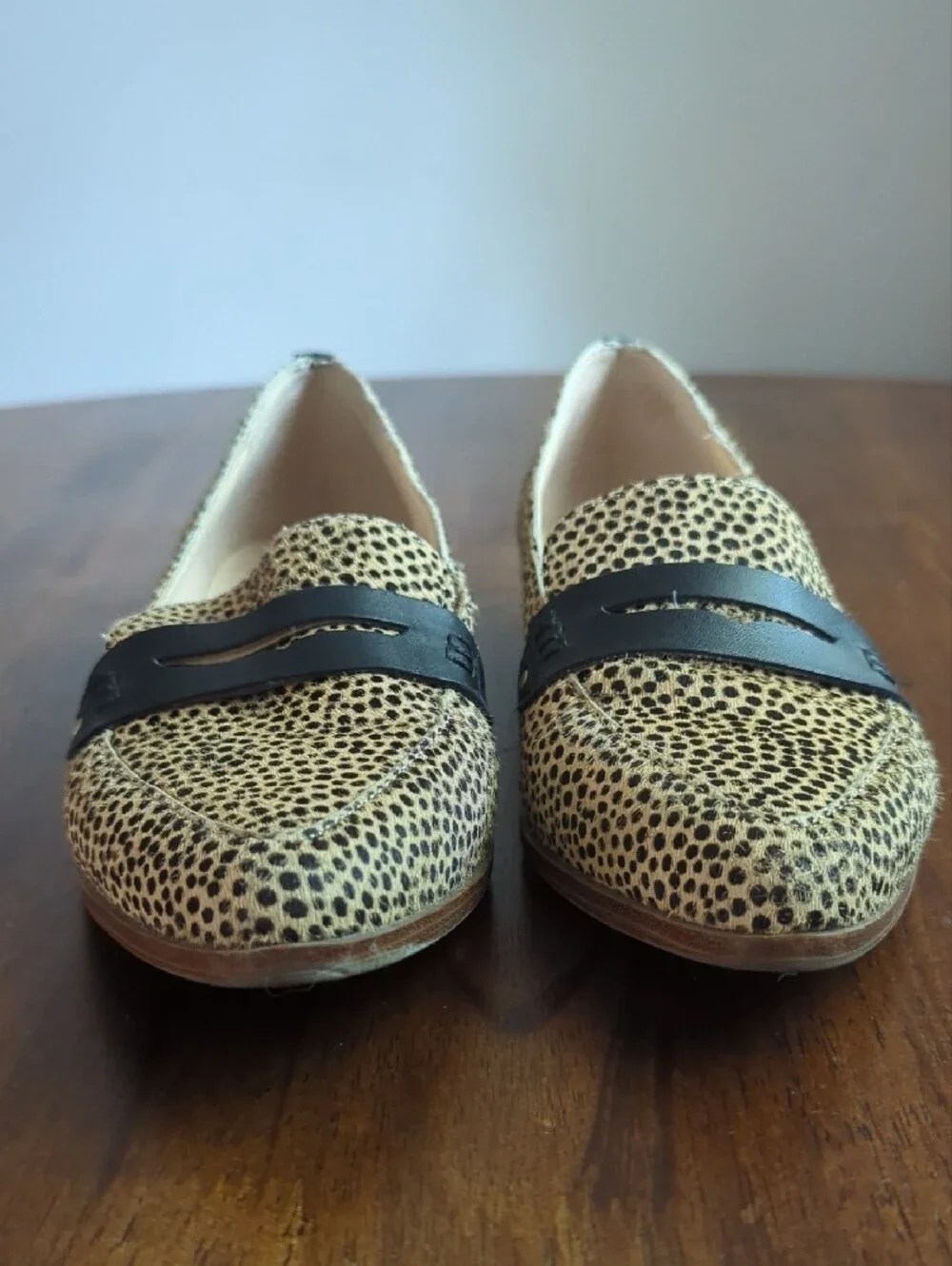 Sole Society Jessica Loafers Real Cow Fur Upper size‎ 7